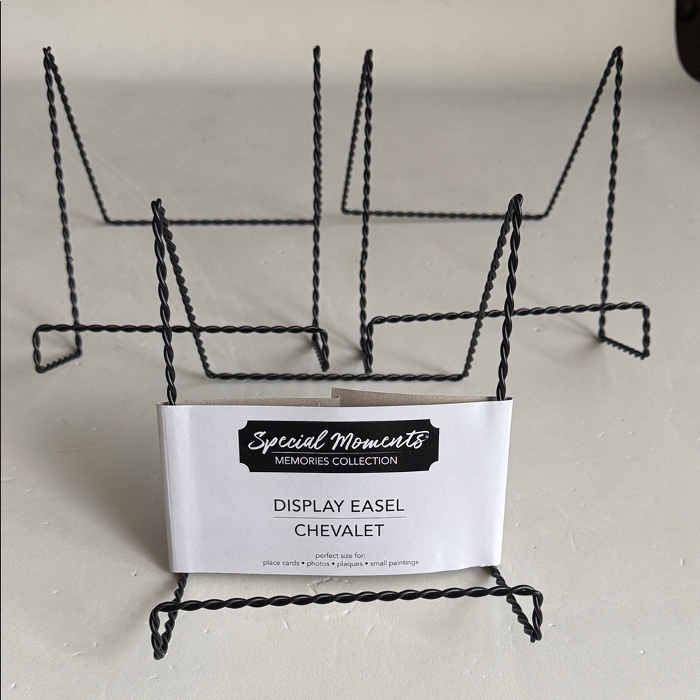 Lot of 3 Special Moments Black Display Easel